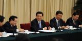 胡锦涛等党和国家领导人分别参加代表团审议