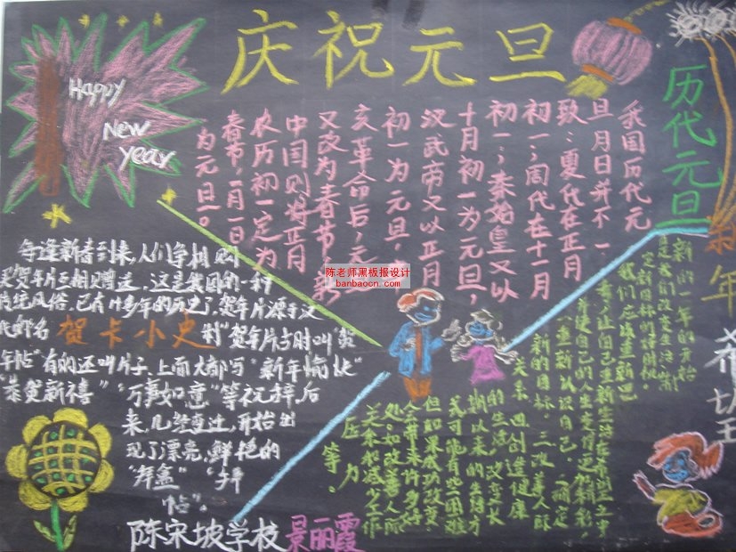 黑板报设计图内容和资料3