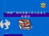 “两新”组织党建工作与企业文化建设