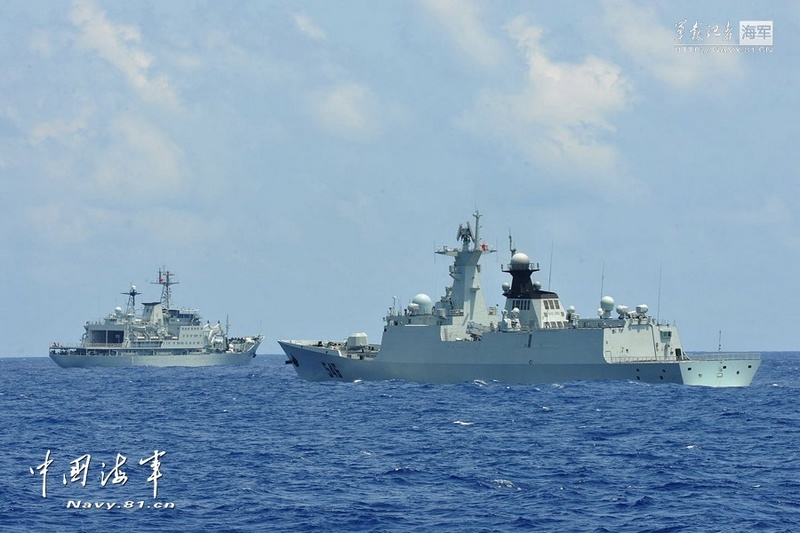 北海舰队远洋训练
