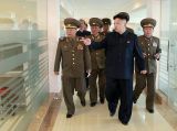金正恩视察草皮研究所
