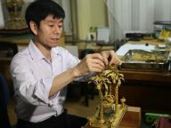 故宫公布文物钟表受损修复进展情况