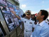 海军第十四批编队哈尔滨舰抵达塞舌尔