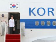 韩国总统朴槿惠启程开始访华之旅