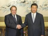 习近平会见巴基斯坦总理谢里夫