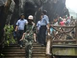 陕西金丝峡景区山体滑坡造成1人死亡18人受伤