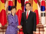 韩国总统朴槿惠访问越南