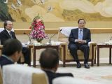俞正声会见香港友好协进会访京团