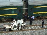 青藏铁路乌兰境内发生汽车与火车相撞事故致3人死亡