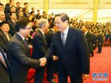 俞正声会见出席中华海外联谊会四届一次理事大会全体理事