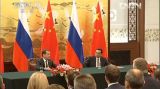 李克强与俄罗斯总理梅德韦杰夫共同会见记者
