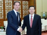 张德江会见荷兰首相吕特