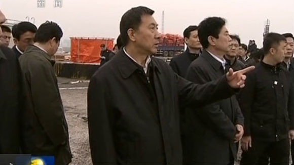 王勇代表党中央 国务院赶赴青岛指导抢险救援工作