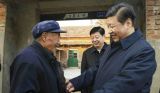 习近平看望“老支前”：“请你批评指正”