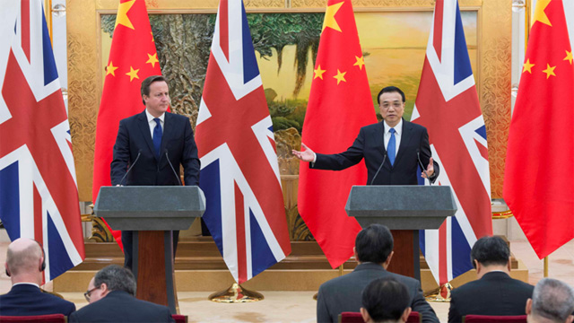 英国首相访华主要成果盘点