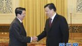 刘云山会见柬埔寨人民党代表团 