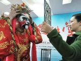 火宫殿“财神爷”的庙会春节