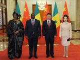 习近平同塞内加尔总统萨勒举行会谈