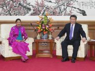 习近平会见特立尼达和多巴哥总理比塞萨尔