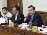 张德江参加十二届全国人大常委会第七次会议分组审议