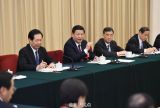 习近平等参加了十二届全国人大二次会议一些代表团审议 
