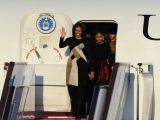 美国总统奥巴马夫人米歇尔抵京访华
