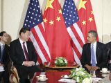 习近平会见美国总统奥巴马