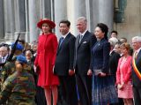比利时国王菲利普为习近平举行欢送仪式