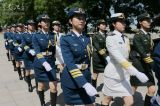 我军历史上首批仪仗女兵在京正式亮相
