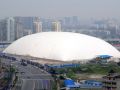 杭州现2万平米“帐篷” 覆盖重污染土壤