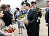 李克强抵达伦敦对英国进行正式访问