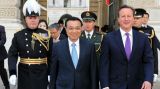 李克强同英国首相卡梅伦举行中英总理年度会晤  