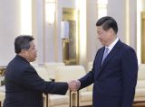 习近平会见马来西亚国会下议院议长潘迪卡尔·阿明
