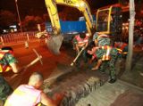 北京长安街大修开始施工 道路暗藏1米厚防爆层