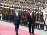 习近平举行仪式欢迎埃塞俄比亚总统穆拉图