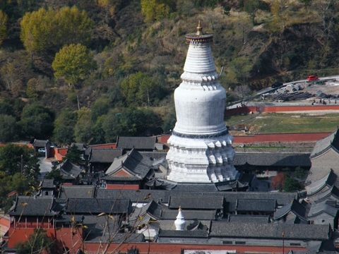 五台山是中国佛教寺庙建筑最早地方之一
