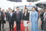 习近平抵达乌兰巴托开始对蒙古国进行国事访问