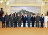 习近平会见出席上海合作组织成员国军队总参谋长会议的各国军队总长