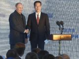 张高丽会见俄罗斯总统普京并共同出席中俄东线天然气管道俄境内段开工仪式