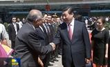 习近平出席上海合作组织成员国元首理事会第十四次会议并对塔吉克斯坦、马尔代夫、斯里兰卡、印度进行国事访问后回到北京 