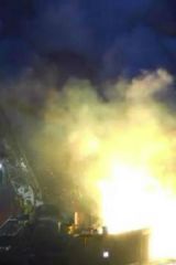 美向空间站运送物资的私企火箭爆炸