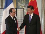 习近平会见法国总统奥朗德