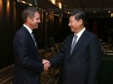 习近平会见澳大利亚新南威尔士州州长贝尔德