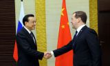 李克强会见俄罗斯总理梅德韦杰夫 