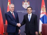李克强会见塞尔维亚总统尼科利奇