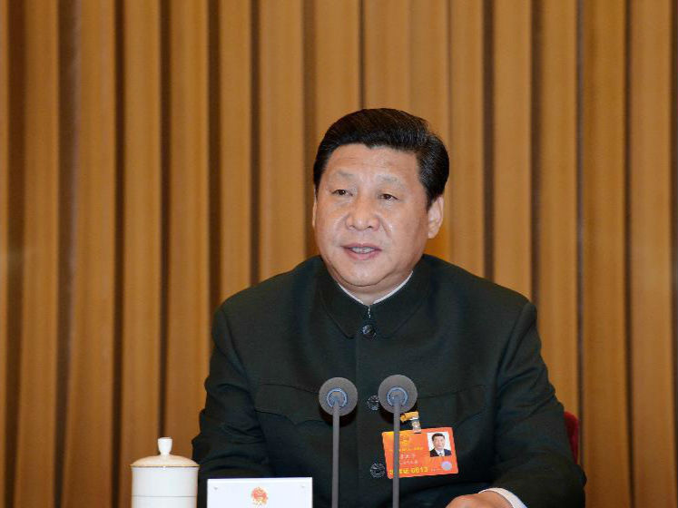 习近平：推动强军目标在基层落地生根 