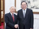 俞正声会见越共中央总书记