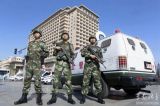 实拍北京长安街武警：全副武装执勤 最矮1米8