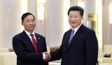 习近平会见缅甸巩发党主席吴瑞曼