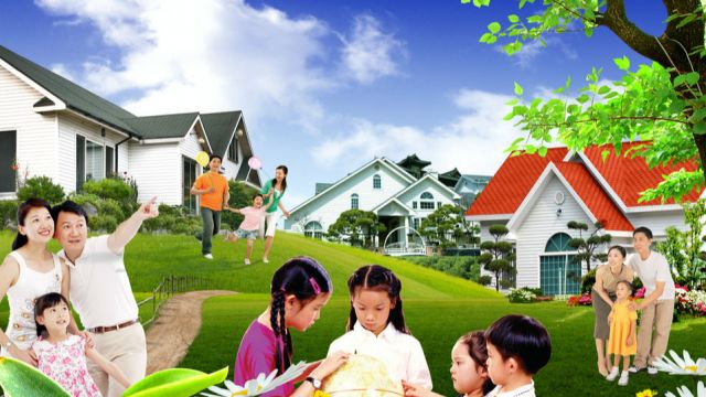 和谐营建幸福家园